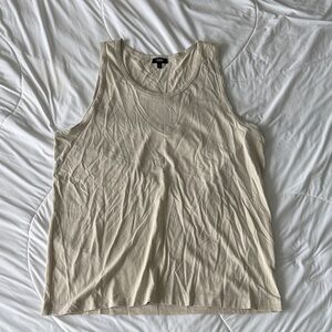 Express Cream Tank Top